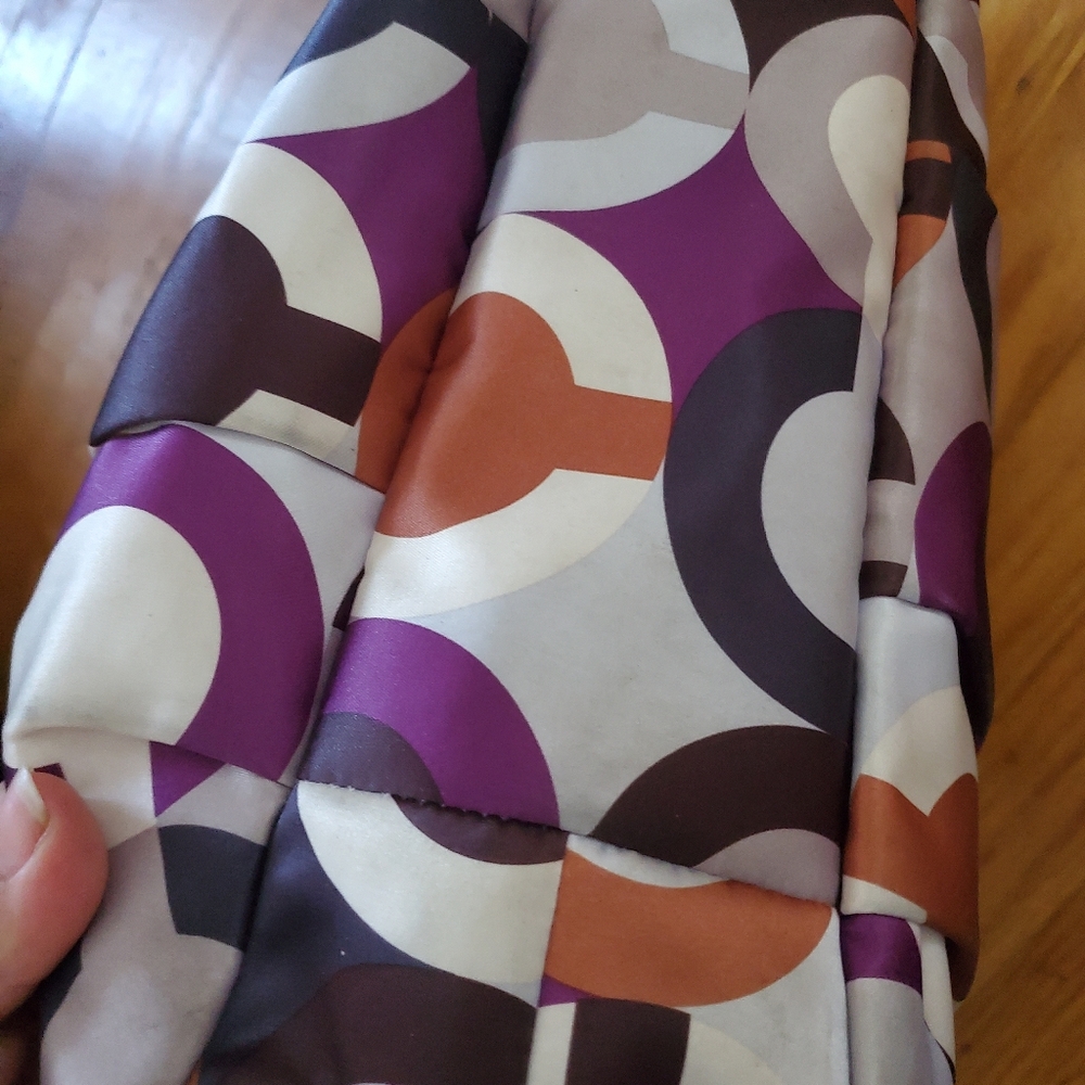 Coach SATIN  Multicolor Signature Hobo Bag - Picture 7 of 16